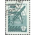 USSR, AIR, Tupolev Tu-154, blue-green 1976, 12kop