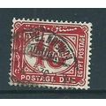 egypt stamps postage due sgd103 sg d103 fu used