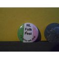 NL Folk Fest Pinback,Newfoundland Folk Festival