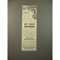1913 Boy Scout Gun Cartridges Ad - Camping Out