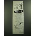 1950 Wisconsin Conservation Department Ad - Wis...