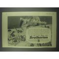 1954 Brotherton Hexamine Ad - Plastic Patisserie