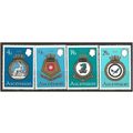 Ascension Island 1970 Naval Badges Set SG130-13...
