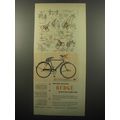 1950 Rudge Sports Light Roadster Bicycle Ad - The one and only Rudge
