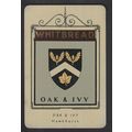 The Oak & Ivy Hawkhurst Kent Metal Advertising Pub Sign Whitbread Card
