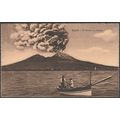 Il Vesuvio in Eruzione, Napoli, c.1910s - Rober...