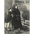A RECENT SKETCH IN SANDRINGHAM CHURCHYARD 1872 ...