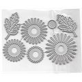 Floral Die Set. App 9.5x6.5cm. Die Cutting Card...