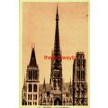 Rouen, La Cathedrale, France, 1b Auber Postcard...