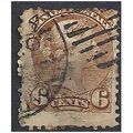 Canada 1889 SG107 6c Deep Chestnut Good/Fine Us...