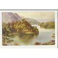 A524 Scotland LOCH KATRINE Valentine "Art Colou...
