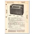 crosley model 88ta 88tc 8-tube am fm radio sams...