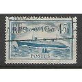 FRANCE 1935 NORMANDIE 1F.50 BLUE SG 526 FINE US...
