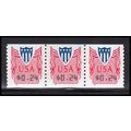 CVP33 24c Shield Very Fine MNH Strip of 3 PA5316