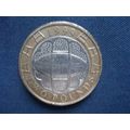 GREAT BRITAIN 1999 CIRCULATED £2 COIN RUGBY WOR...