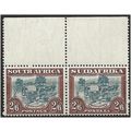 South Africa 1944 SG49b 2/6d Blue & Brown Unmou...