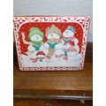 Keller Charles Christmas Tin - Caroling Snowmen