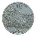 Colorado State Quarter Fridge Magnet