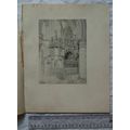 1905 illustration La Madeleine, Troyes by Axel ...