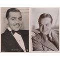 Bob Hope Clark Gable 2x Real Photo Hollywood Vi...