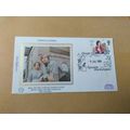 BENHAM SILK 1st Day Cover (1980) Famous Authors...