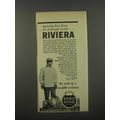1956 Zero King Riviera Coat Ad - Typically Zero...