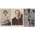 The King Queen Of Sweden Holland 3x Real Photo ...