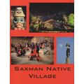 Saxman Native Indian Village Alaska Postcard