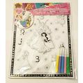 Disney Princes Color Your Own 3D Sticker Poster