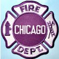 Chicago FD, Purple. 3.5". PP89.