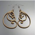 Fibonacci Spiral Dale Earrings