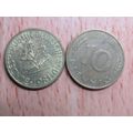 1981j 10 Pfennig Germany Coin