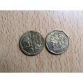 South Africa 1999 10 Cents Coin