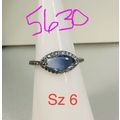 Ring Bomb Party Sz6 RBP Bicolor Lt/Dark Blue Ma...