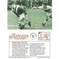 Postcard Rugby League Final 1955 Barrow vs Work...