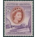 Southern Rhodesia 1953 2d deep chestnut & reddi...