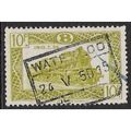 Belgium Epm Mi 289 A: 10 Fr. yellow-olive Railw...