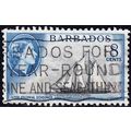 Barbados, 1953-57 Schooner, SG #295 (Scott #241...
