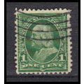Used 279 1c Benjamin Franklin Barely Clears RA1410