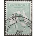 Australia 1916 SG40 1/- Blue-Green Dir II Fine ...