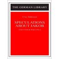German Library Speculations About Jakob: Uwe Johnson