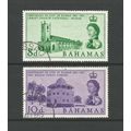 Bahamas 1962 Nassau Centenary, used set. SG221-2