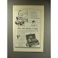 1914 Gem Damaskeene Razor Ad - One Test Proves