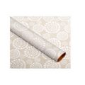 Bulk 48 Rolls Asda 2m Grey Flower Celebration W...
