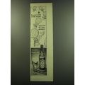 1949 Black Horse Ale Ad - Brewed north of the b...