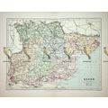 Essex, England, Map, Book Illustration, 1895