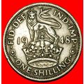 Ⰶ ENGLISH CREST (1947-1948): GREAT BRITAIN★ 1 S...
