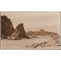 At Newquay, Cornwall, 1929 - Judges RP Postcard