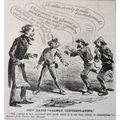 Confederate President Jefferson Davis calmly co...