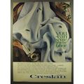 1961 American Cyanamid Creslan Fabric Advertise...